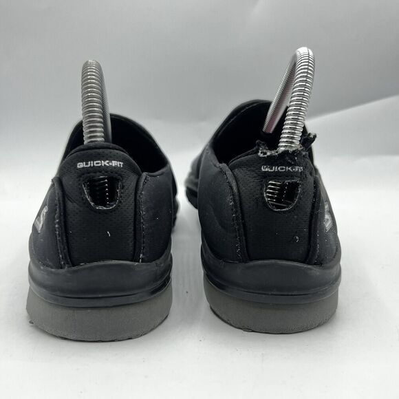 Skechers GoFlex Quick Fit Black Womens Size 8.5 Slip On Shoes Goga Mat 14018 - Picture 7 of 14